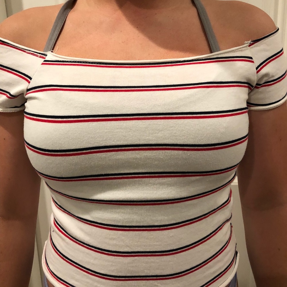 Off the shoulder shirt